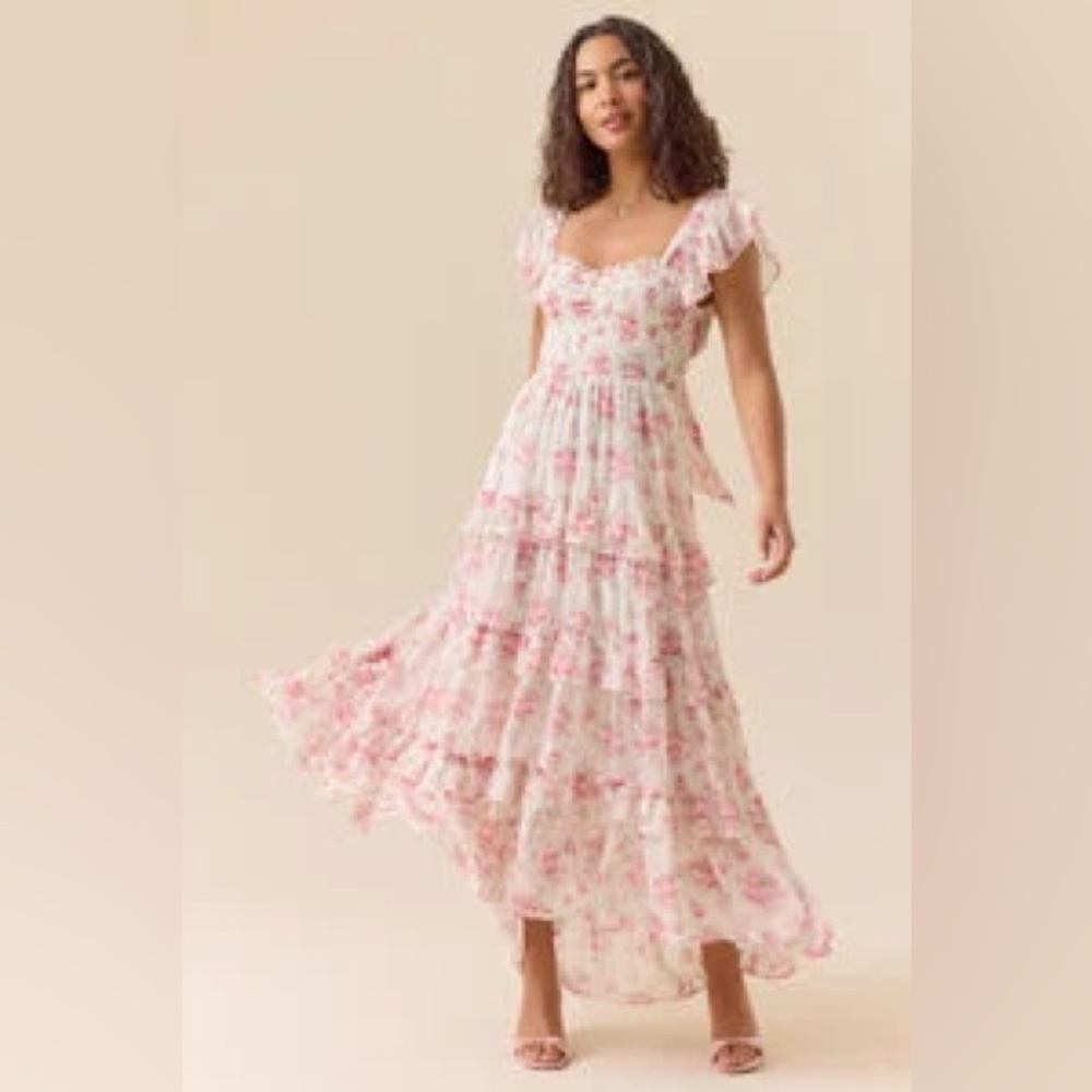 NWT Altar’d State Korah Floral Maxi Dress - Picture 2 of 6